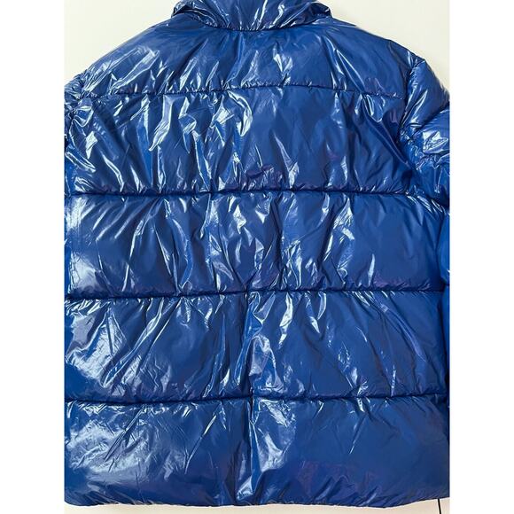 Michael Kors Men's True Blue Puffy Quilted Insulated Puffer Jacket Size 2XL $398 - Picture 4 of 10